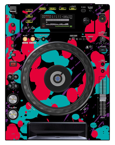Pioneer DJ CDJ 850 Skin Splatfest